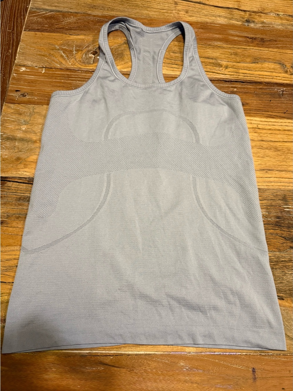lululemon athletica Light Gray Racerback Tank
